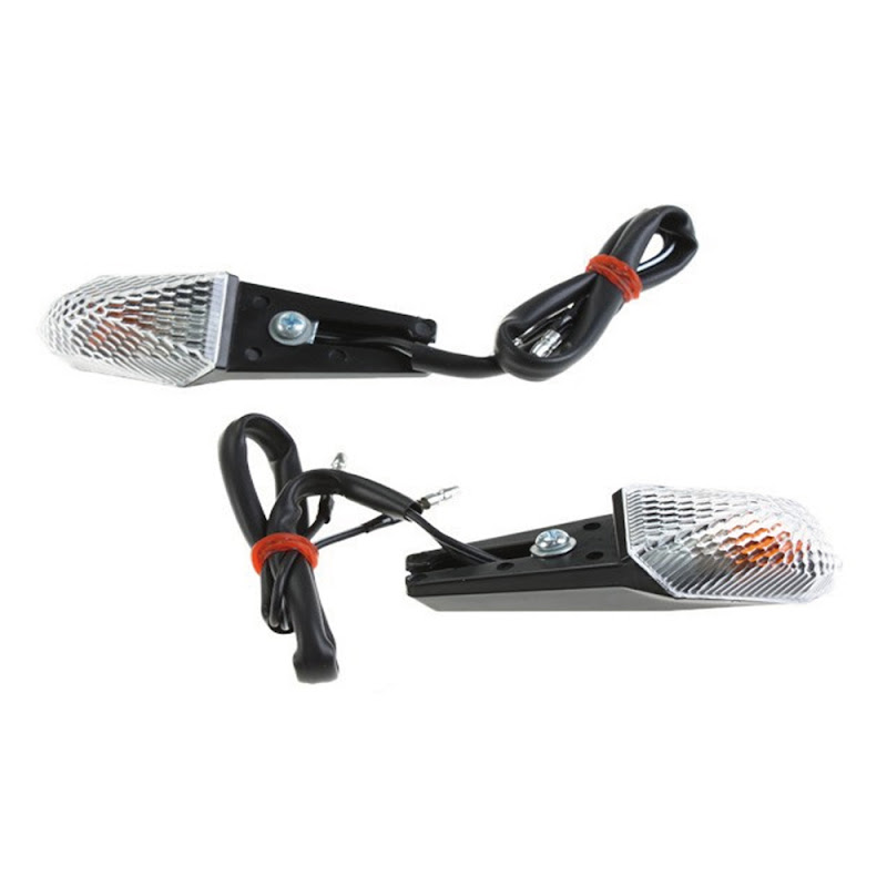 PAR DE FLECHAS LED NEGRAS HOMOLOGADAS MODELO PLACA-1 BCR    