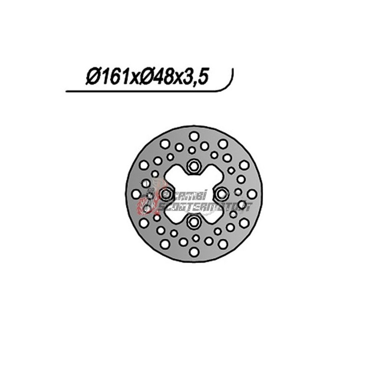 FRONT BRAKE DISC YAMAHA YFM RAPTOR 350 2004-2007