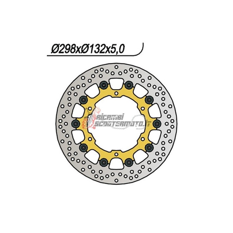 VORDERE BREMSSCHEIBE YAMAHA DT X 125 2005-2006