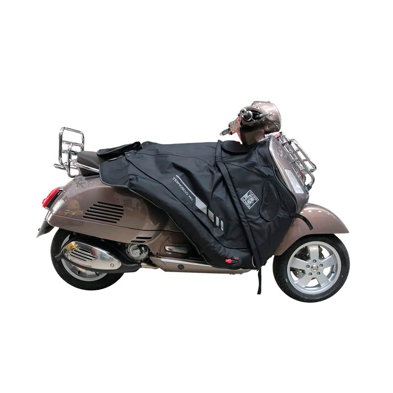 CUBRE PIERNAS PARA SCOOTER CON SISTEMA 4 ESTACIONES TUCANO URBANO PIAGGIO VESPA GTS 250 2005-2016