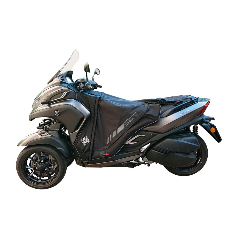CUBRE PIERNAS PARA SCOOTER CON SISTEMA 4 ESTACIONES TUCANO URBANO YAMAHA MWD300 TRICITY 300 2020-2022