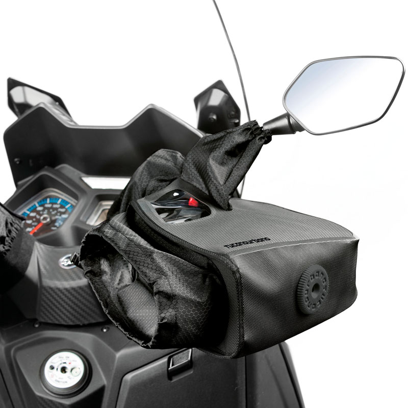 TARP HANDLEBAR COVERS WITH MIRRORS TUCANO URBANO APRILIA SR MAX 125 2011-2012