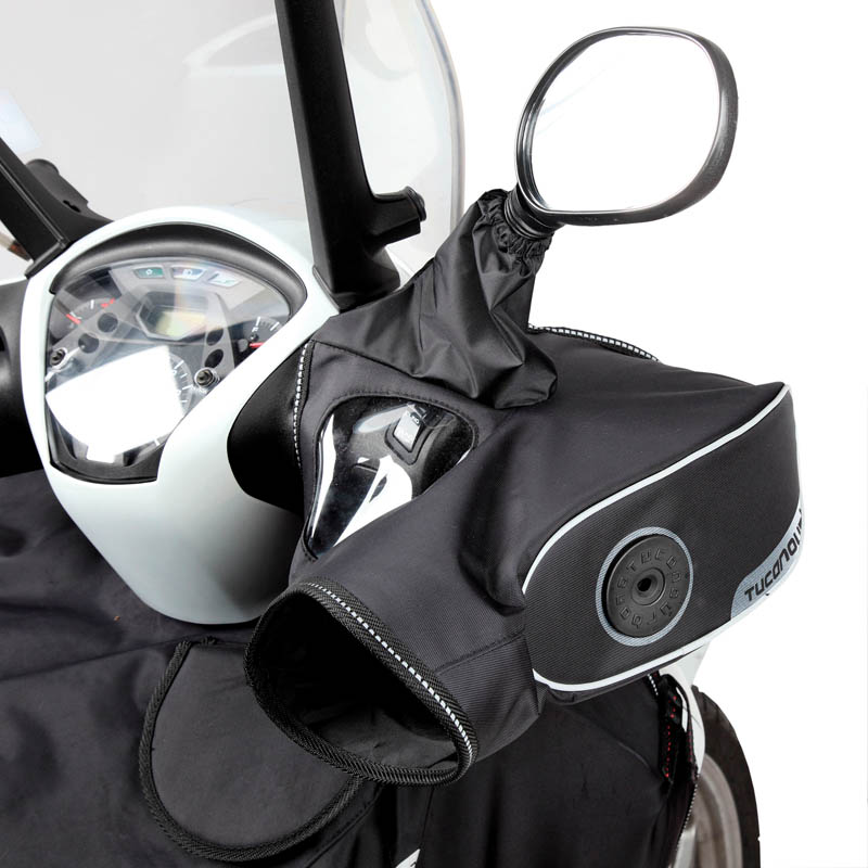 TUCANO NYLON HANDLEBAR COVERS WITH TUCANO URBANO MIRRORS PIAGGIO VESPA GTS IE ABS E4 (EMEA) 300 2016-2017 TUCANO NYLON HANDLEBAR COVERS WITH TUCANO URBANO MIRRORS PIAGGIO VESPA GTS IE ABS E4 (EMEA) 300 2016-2017