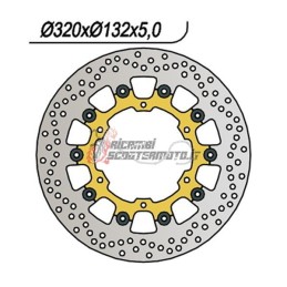 VORDERE BREMSSCHEIBE YAMAHA YZF R7 (OW02) 750 1999-2002