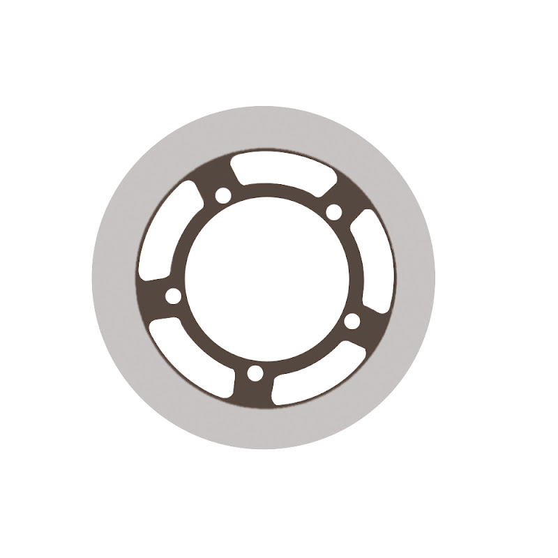 FRONT BRAKE DISC BCR SUZUKI AN250 BURGMAN 250 2003-2006