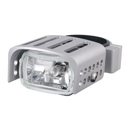 SQUARE ADDITIONAL FRONT LIGHT - SILVER - NO BCR WIRING    