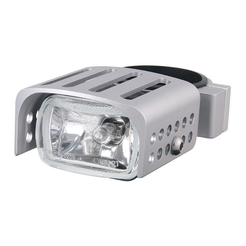 SQUARE ADDITIONAL FRONT LIGHT - SILVER - NO BCR WIRING    