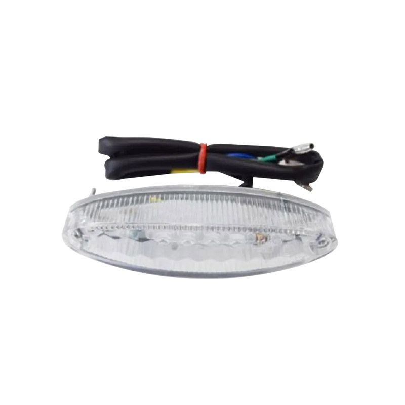 DISTRIK LED REAR LIGHT - CLEAR - 96MM BCR DISTRIK LED REAR LIGHT - CLEAR - 96MM BCR
