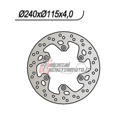 DISQUE DE FREIN ARRIÈRE YAMAHA WR 125 1998-2007