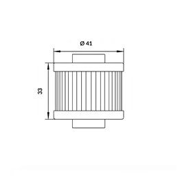 HOKIO OIL FILTER APRILIA LEONARDO 125 1996-2002