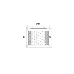 FILTRE À HUILE HOKIO BMW F 650 1994-2000
