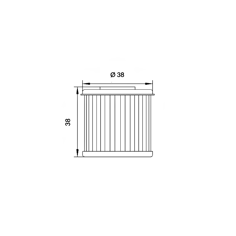 HOKIO OIL FILTER DAELIM VT 125 1998-2000