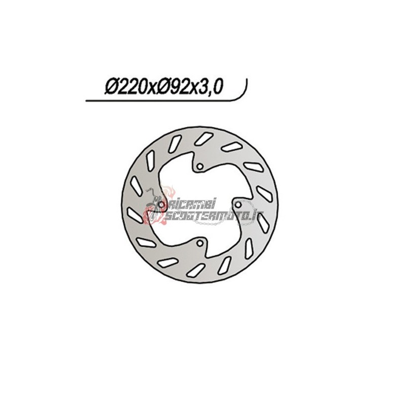 VORDERE BREMSSCHEIBE YAMAHA DT LC 50 1998-1998