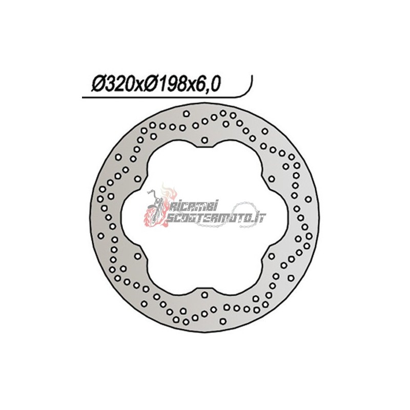 FRONT BRAKE DISC YAMAHA XJ N 600 1992-1997 FRONT BRAKE DISC YAMAHA XJ N 600 1992-1997
