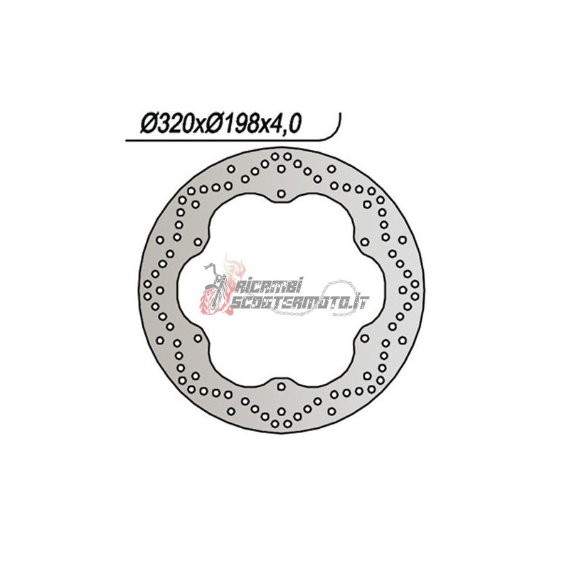 FRONT BRAKE DISC YAMAHA XJ S DIVERSION (4KM) 900 1995-2003 FRONT BRAKE DISC YAMAHA XJ S DIVERSION (4KM) 900 1995-2003