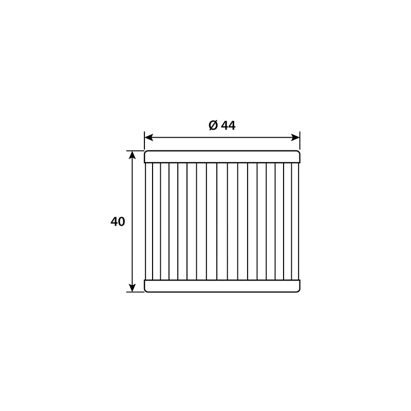 HOKIO-ÖLFILTER KEEWAY RKS EFI EURO 4 125 2016