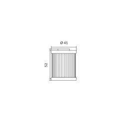 FILTRE À HUILE HOKIO KTM EXC 250 2T 250 2001-2005