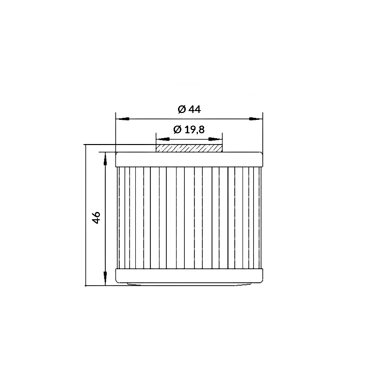 HOKIO OIL FILTER KYMCO X CITING I 400 2013-2015 HOKIO OIL FILTER KYMCO X CITING I 400 2013-2015