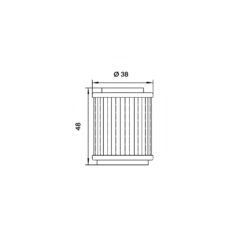 FILTRE À HUILE HOKIO MBK XC VERTEX 150 1997
