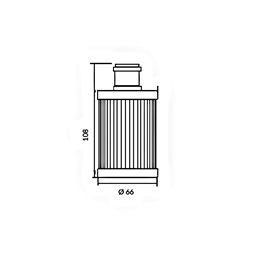 FILTRE À HUILE UFI PIAGGIO PORTER D120 E5 1200 2011-2015