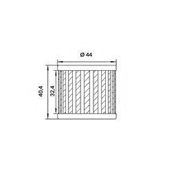 HOKIO-ÖLFILTER SUZUKI AN 150 1996-2006