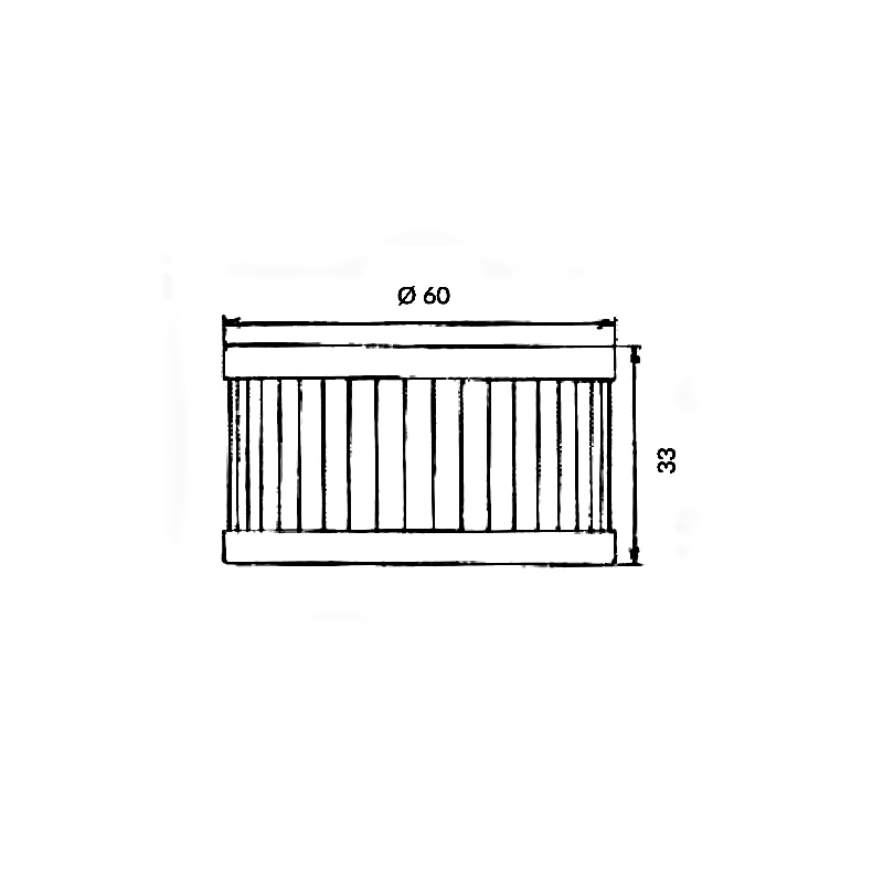 MEIWA-ÖLFILTER SUZUKI GN 250 1985-1996