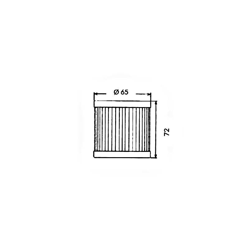 MEIWA OIL FILTER SUZUKI GS 500 2001-2006