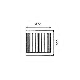 HOKIO OIL FILTER YAMAHA FJ 1200 1986-1992