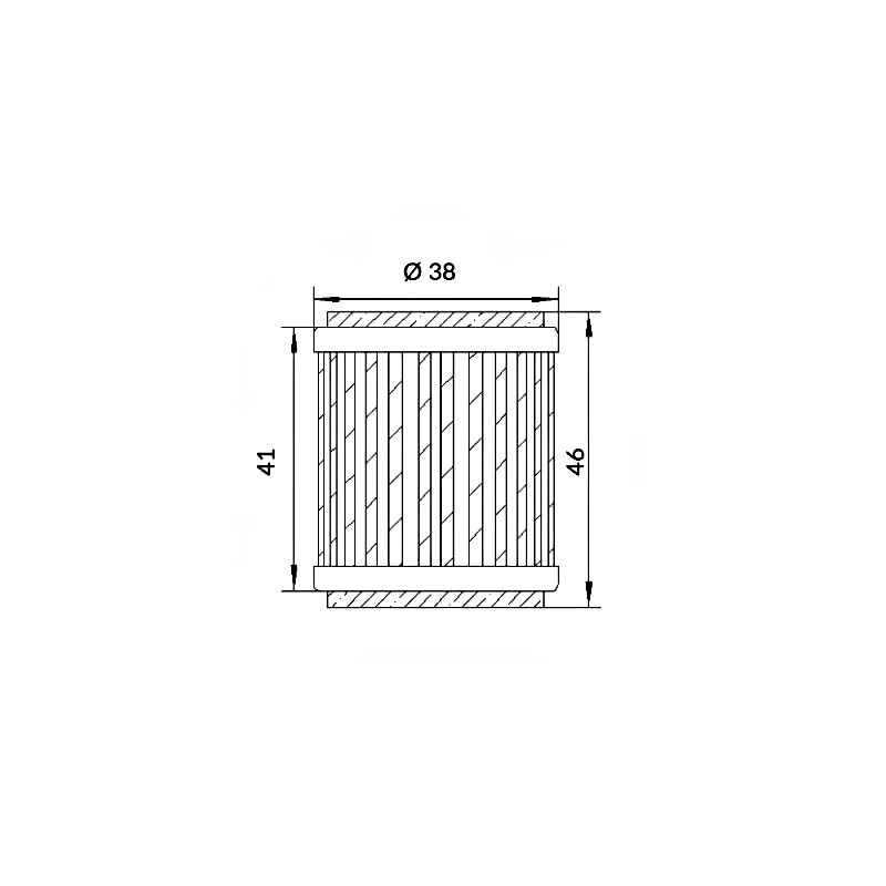 HOKIO-ÖLFILTER YAMAHA MT125 125 2015-2022