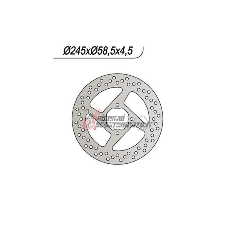 REAR BRAKE DISC YAMAHA YFM X WARRIOR 350 1996-2001