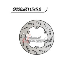 REAR BRAKE DISC YAMAHA YZF-R6 600 1999-2002