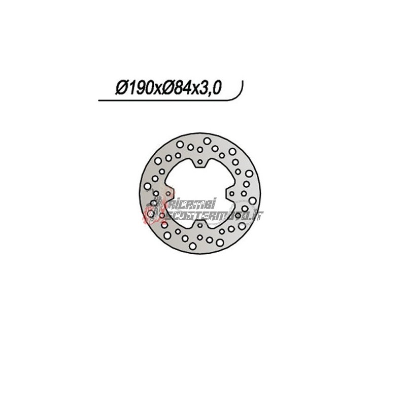 DISCO DE FRENO TRASERO YAMAHA YZ 65 2018-2021