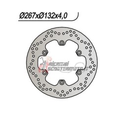 FRONT BRAKE DISC YAMAHA XP T-MAX / XP T-MAX ABS 500 2008-2011
