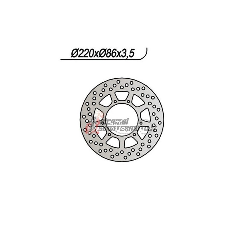 VORDERE BREMSSCHEIBE YAMAHA TW / TW R-S 125 1999-2004