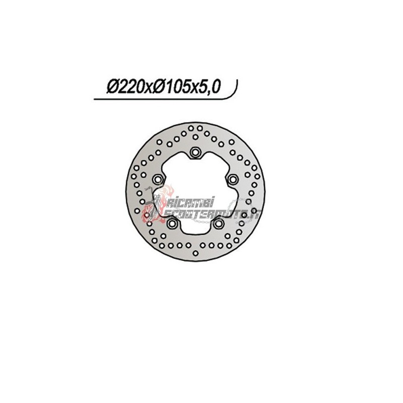 HINTERE BREMSSCHEIBE YAMAHA YZF R6 S 600 2006-2006 HINTERE BREMSSCHEIBE YAMAHA YZF R6 S 600 2006-2006