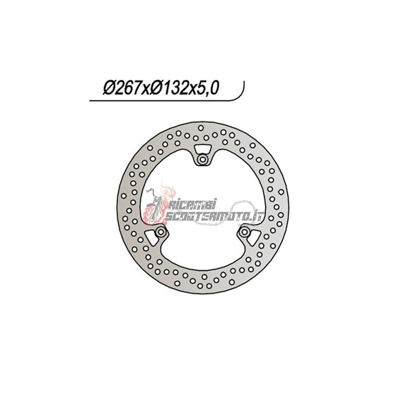 DISCO DE FRENO TRASERO YAMAHA YP MAJESTY 400 2004-2006