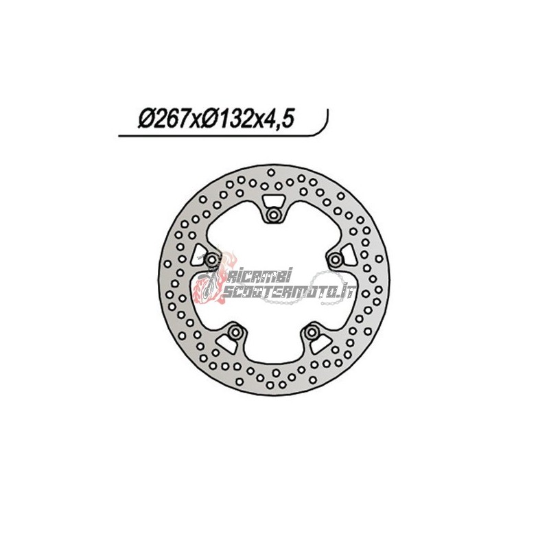 FRONT BRAKE DISC YAMAHA YP R X-MAX 125 2006-2013
