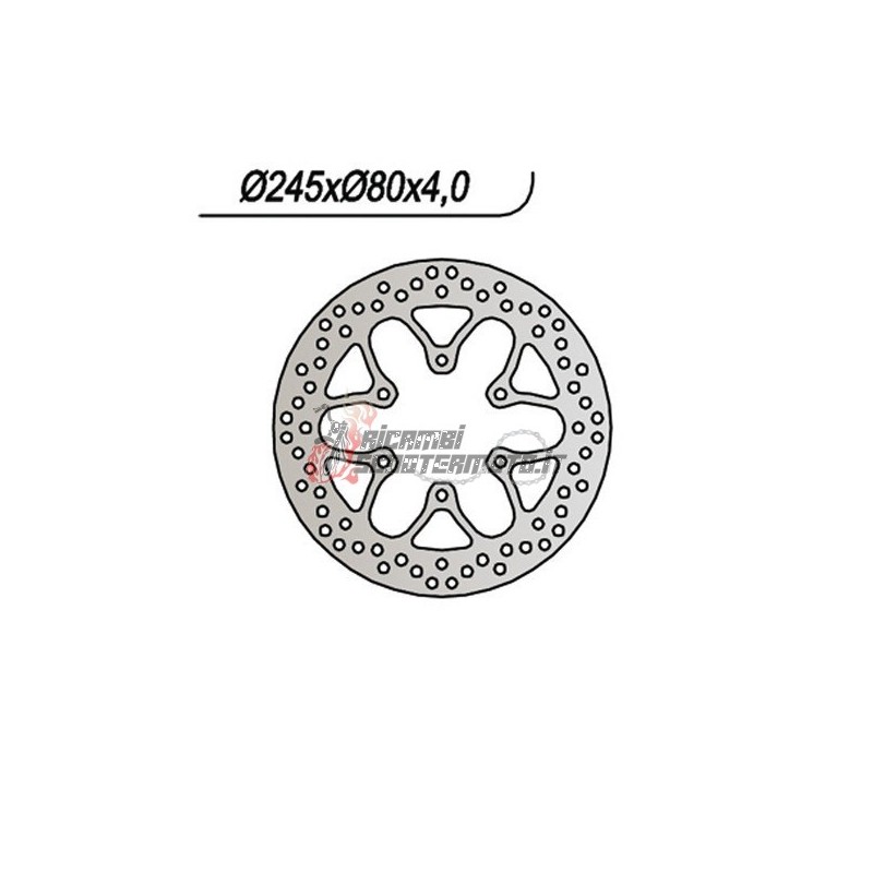 FRONT BRAKE DISC YAMAHA XQ MAXSTER 125 2001-2002 FRONT BRAKE DISC YAMAHA XQ MAXSTER 125 2001-2002