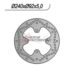 DISQUE DE FREIN ARRIÈRE YAMAHA VP X-CITY 125 2008-2015