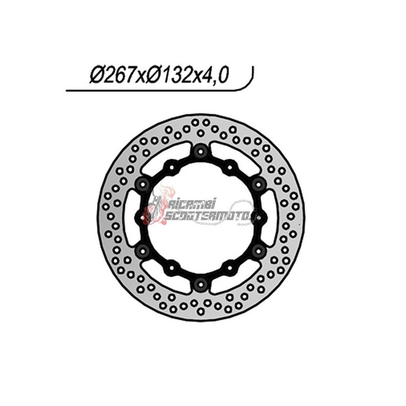 DISCO DE FRENO DELANTERO YAMAHA XP T-MAX / XP T-MAX ABS 500 2008-2011