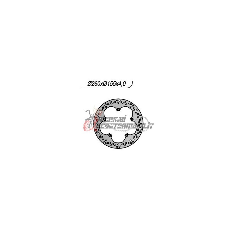 FRONT BRAKE DISC YAMAHA YZF R / YZF R ABS 125 2008-2014