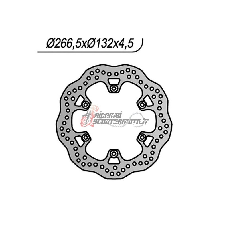 REAR BRAKE DISC YAMAHA XP T-MAX 500 2001-2003