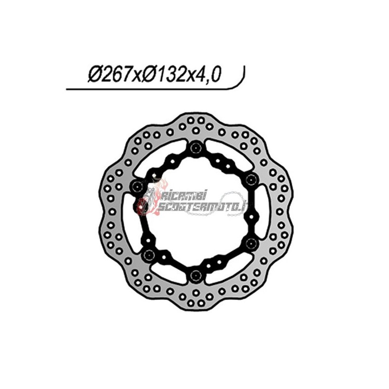 FRONT BRAKE DISC MBK YP R SKYCRUISER 250 2005-2006 FRONT BRAKE DISC MBK YP R SKYCRUISER 250 2005-2006