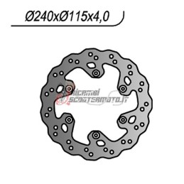DISCO DE FRENO TRASERO YAMAHA WR 125 1998-2007