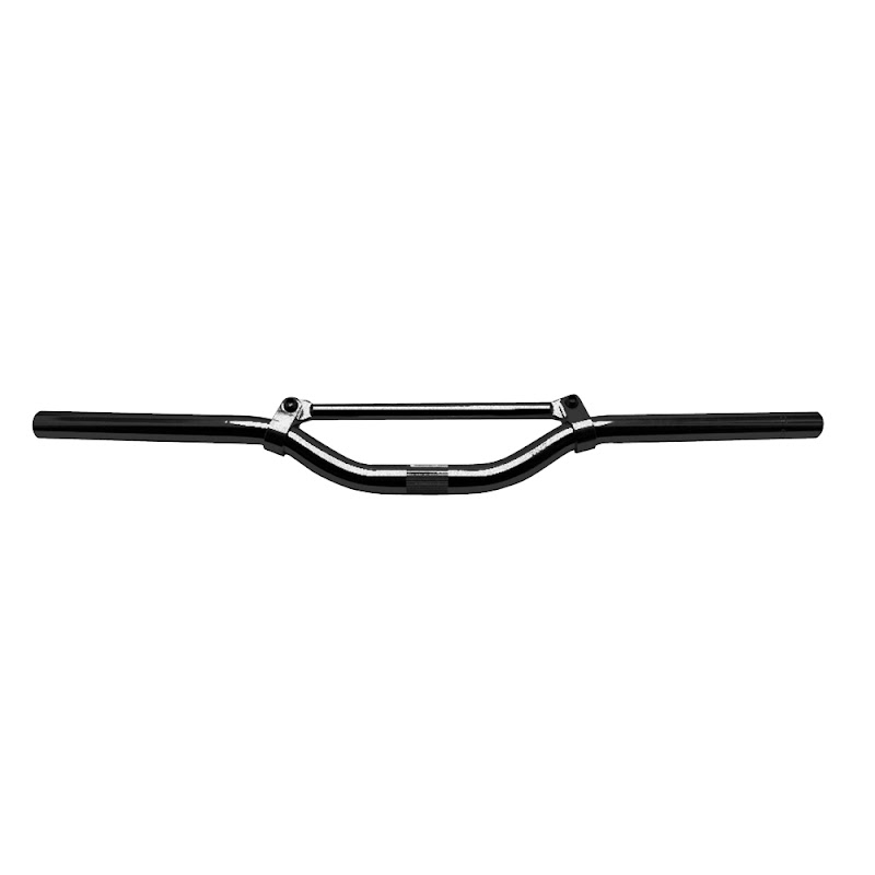 SCOOTER STREET LENKER - SCHWARZE FARBE - MIT VERSTÄRKUNG QUERSTANGE BCR    