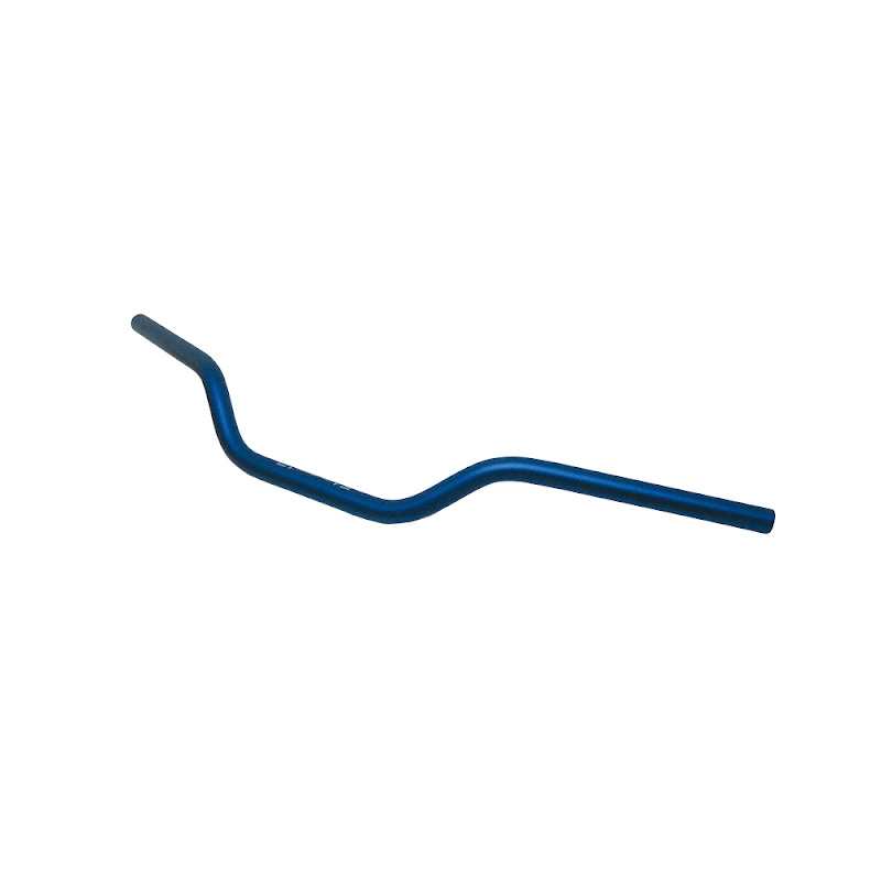 STREET HANDLEBAR - BLUE COLOR - WITH 22-2MM DIAMETER AND 85MM RISING BCR    