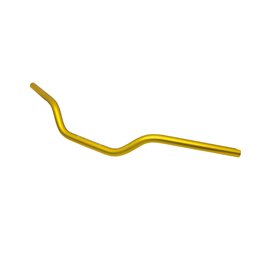 STREET HANDLEBAR - GOLD COLOR - WITH 22-2MM DIAMETER AND 50MM RISING BCR    