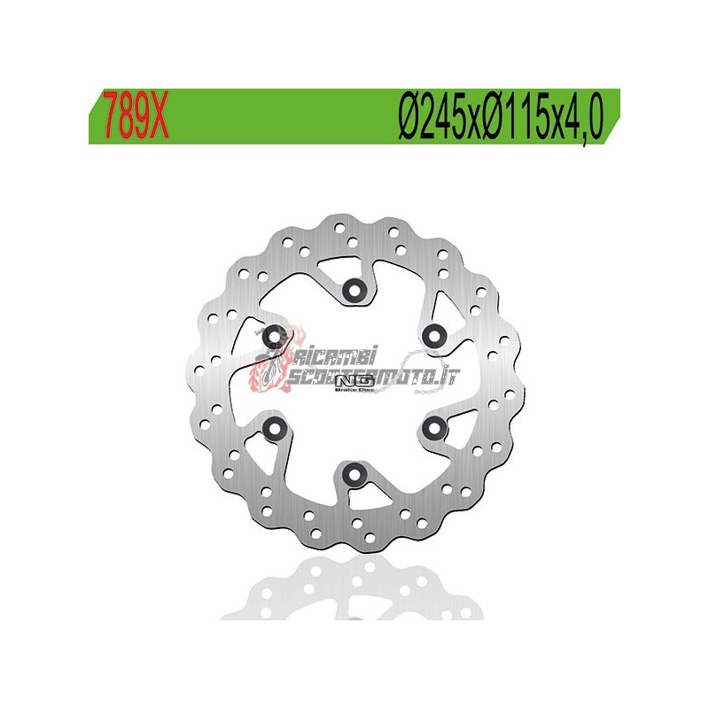 DISCO DE FRENO TRASERO YAMAHA WR F 250 2002-2018