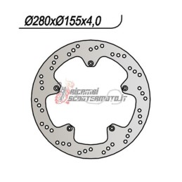 DISQUE DE FREIN AVANT YAMAHA TZR R 50 2003-2016