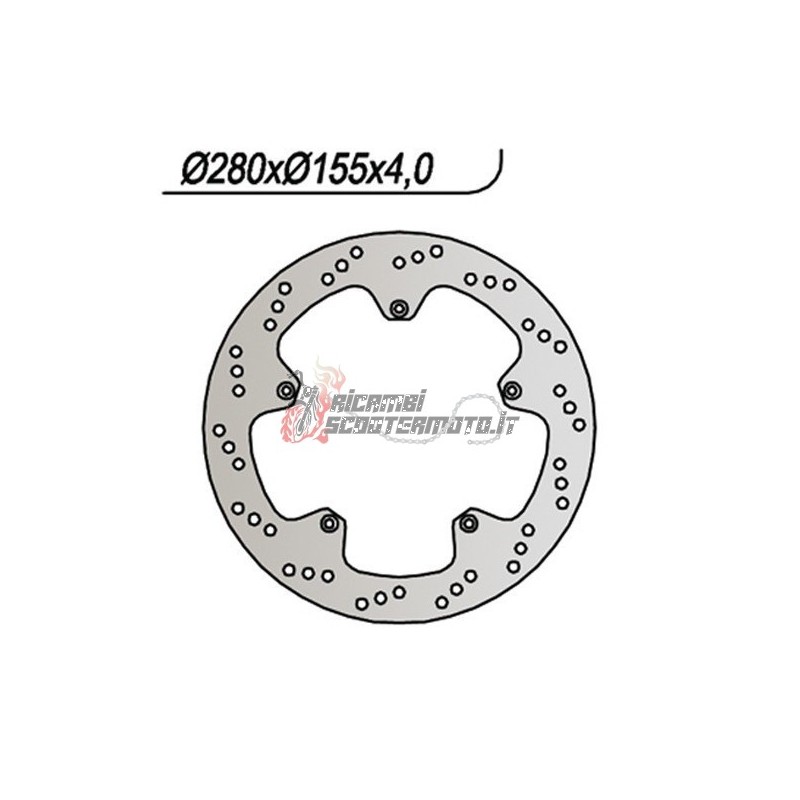 VORDERE BREMSSCHEIBE YAMAHA TZR R 50 2003-2016